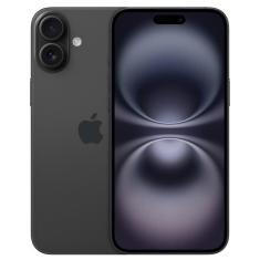 iPhone 16 Plus Apple (128GB) Preto, Tela de 6,7&quot;, 5G e Câmera de 48MP