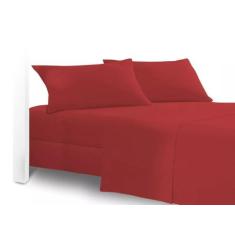 Lençol Casal 3 Peças Para Cama Box Luxo Temos Todas As Cores - GABY EN