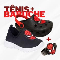 Tenis Infantil Menino e Menina +Sandália Babuche Personagens - Uniflex