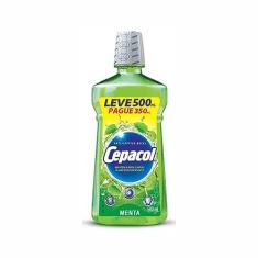 Enxaguante bucal Cepacol Menta, 500 ml