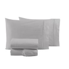 Lençol Queen Size Percal 200 Fios Algodão Torino-04Peças - Bazar Enxov