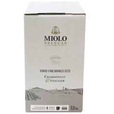 Vinho Miolo Seleção Chardonnay & Viognier Bag In Box 3L