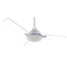Ventilador de Teto Britânia Silencioso 131W Cristal BVT05B, Branco, 11