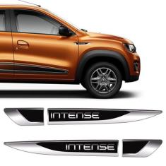 Aplique Lateral Kwid Intense 2018 2019 2020 Emblema Resinado - SPORTIN