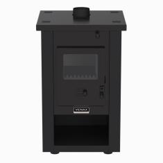 Calefator a Lenha Venax Pyron Dupla Combustao Preto