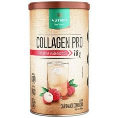 Colageno Collagen Pro Chá Branco Com Lichia 450G Nutrify