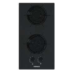 Cooktop 2 Bocas Venax Libero Preto Gas Glp