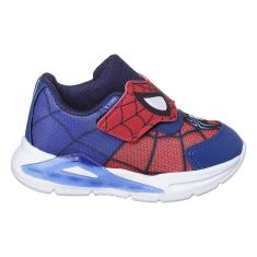 Tênis Infantil Masculino Mini Pé Super-Herói Spider Com Led-Masculino