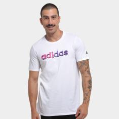 Camiseta Adidas Logo Linear Color Masculina-Masculino