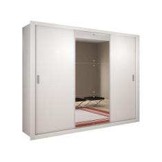 Guarda Roupa Casal Veneza Luxo com 3 Portas Rufato, Branco