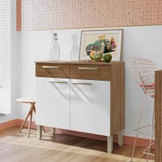 Balcão Duplo Kit's Paraná Nala com 2 Portas e 2 Gavetas