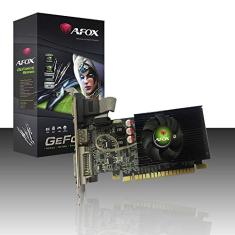 Placa de Vídeo AFOX G210 Geforce 1GB DDR3 HDMI DVI VGA Até 2 Monitores Low Profile - AF210-1024D3L8