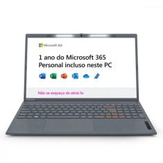 Notebook Vision Celeron Positivo Dual Core 128GB 4GB Windows 11 15.6 - Cinza