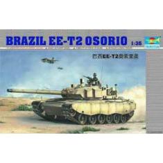 Tanque Brasil Ee-72 Osorio Trumpeter, 1:35 Plastimodelismo
