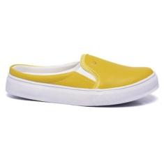 Tênis Feminino Mule Sapato Sapatilha Iate Cano Baixo Leve Confortável-Feminino