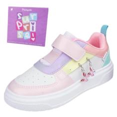 Tenis Infantil Menina Casual Pingente Surpresa Xp24 Pampili