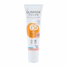 Protetor Solar Facial com Cor Sunmax Color Fps65, Tom Claro
