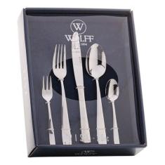 Faqueiro 30 Peças Aço Inox Pisa Wolff Rojemac