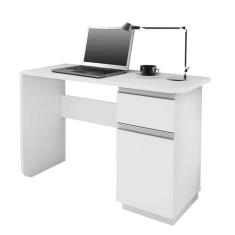 Escrivaninha Office Click 1 PT 1 GV Branca - Olivar Móveis