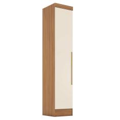 Módulo Guarda-roupa Smart 1 Porta Espresso Móveis Cinamomo-off White