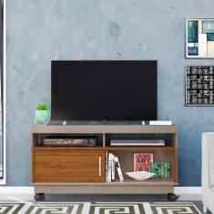 Rack Para Tv De Até 50 Polegadas Artur - Madetec Cor Fendi/Naturale
