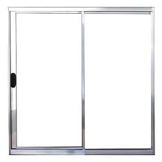 Janela 2 folhas 1,20x1,20 sem grade no alumínio brilhante