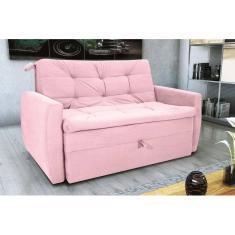 Sofá Cama Meg Turkey Rosa F447 - Matrix