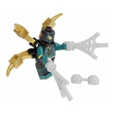 Boneco Blocos De Montar Homem Aranha Green Blue