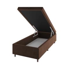 Base Box Bau Solteiro Cairo (43X88x188cm) Bombom - Casa Giulia