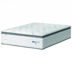 Colchão Casal Molas Guarda Costas Max Com Pillow 138x188x40cm Branco/ Cinza Probel