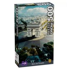 Quebra Cabeça Puzzle Arco Do Triunfo 500 Peças 04552 - Grow