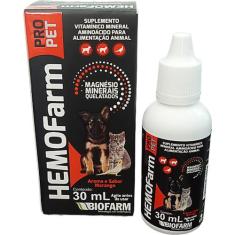 Suplemento Vitamínico Mineral Aminoácido para Alimentação HEMOFarm PRO