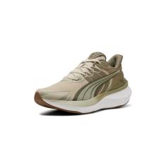PUMA Tênis de corrida masculino Pulse Pro, Desert Dust Velvet Moss, 42