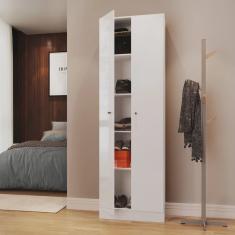 Armário Multiuso 2 Portas Xangai Genialflex Branco