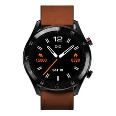 Smartwatch Philco Psw02pm Hit Wear 45mm 1,2 Preto Bluetoo Cor Da Pulseira Marrom