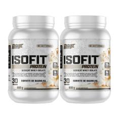 Kit 2X Isofit Protein Premium 900G Nutrex Research-Unissex