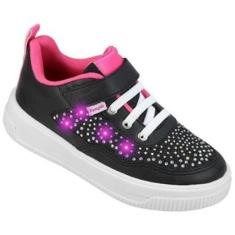Tênis Infantil Pampili XP 21 667.110 Led Brilhoso-Feminino