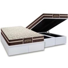 Cama Box Baú Queen: Colchão Anatômico Probel Guarda Costas Extra Firme