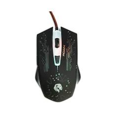 Mouse Gamer MU-2911 Hayom DPI 6 Botões Preto com LED