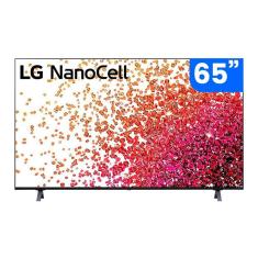 Smart TV 65&quot; LG 4K UHD NanoCell 65NANO75, 3x HDMI 2.0, ThinQAI Smart Magic, Google, Alexa