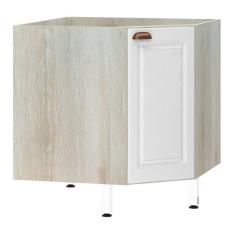 Balcão De Cozinha S/ Tampo Canto Diagonal 1 Porta Agatha