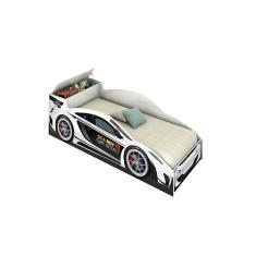 Cama Carro Solteiro Branco - Vitamov