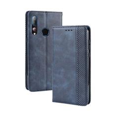 Capa para HTC Desire 19 Plus, carteira de couro com suporte flip para HTC Desire 19 Plus, capa magnética retrô para celular, capa carteira com compartimentos para cartão