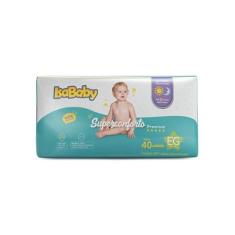 Isababy – Fralda Descartável Premium Mega XG 40 Unidades | Absorção 12h, Toque Algodão e Conforto Anatômico