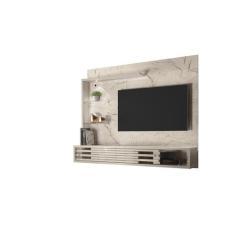 Painel Suspenso Com Bancada Para Tv Até 50'' com Led 2 Portas Frizz Se