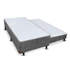 Cama Box SOLTEIRÃO / VIÚVA Universal Cosmopolita com Bicama de molas C