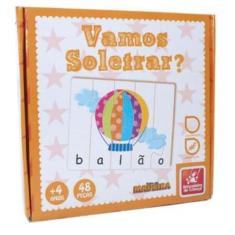 Quebra-cabeca Vamos Soletrar - Brincadeira De Crianca