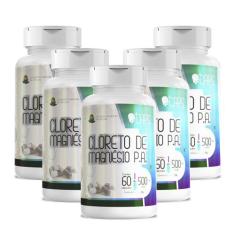 CLORETO DE MAGNÉSIO P.A. - 500MG (60 Cápsulas) +CAPS, 5