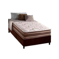 Cama Box Solteiro: Colchão Molas Ensacadas D Angelis Anjos Duo Sono + 