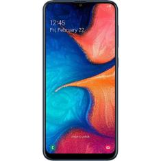 Usado: Celular Samsung Galaxy A20 32GB Azul Bom - Trocafone
